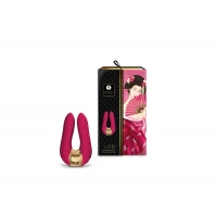 Вібратор для клітора Shunga Aiko Raspberry, гнучкі кінчики — Просмотреть изображение 7