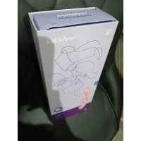 Двосторонній вібратор-кролик Satisfyer Triple Oh Pink (м'яте паковання!!!) — Просмотреть изображение 2
