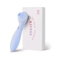 Вакуумний вібратор KISTOY Polly Plus Purple з підігрівом — Переглянути зображення 1