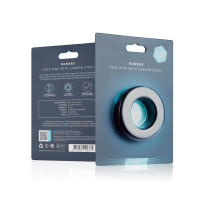 Эрекционное кольцо Boners Cock Ring With Steel Core, стальные вставки, внутренний диаметр 3,7 см