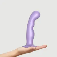 Насадка для страпона Strap-On-Me Dildo Plug P&amp;G Lilas Metallic XL — Переглянути зображення 2