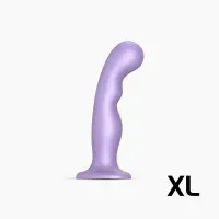 Насадка для страпона Strap-On-Me Dildo Plug P&amp;G Lilas Metallic XL — Переглянути зображення 1