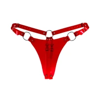 Трусики класичні Feral Feelings - String Bikini Red Trasparent — Просмотреть изображение 1