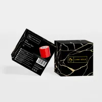 Скотч для бондажу Liebe Seele Bondage Tape Red 25 м, не липне до шкіри та волосся, без слідів — Переглянути зображення 2