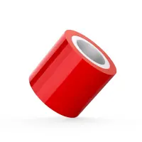 Скотч для бондажу Liebe Seele Bondage Tape Red 25 м, не липне до шкіри та волосся, без слідів — Переглянути зображення 1
