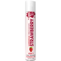Зігрівальний лубрикант на водній основі Wet Warming Strawberry 4 in 1, без цукру (30 мл) — Просмотреть изображение 1