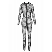 Сітчастий бодістокінг Noir Handmade F237 Long tulle overall, S — Переглянути зображення 5