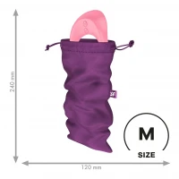 Мішечок для секс-іграшок Satisfyer Treasure Bag M, фіолетовий, на шнурку — Переглянути зображення 1