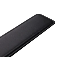 Паддл LOCKINK SEVANDA Braided-handle Spanking Paddle, чорно-червоний, гладенький, з плетінням на ручці — Переглянути зображення 2