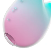 Вакуумний кліторальний стимулятор з вібрацією Satisfyer Mermaid Vibes Mint/Pink, 2 мотори — Просмотреть изображение 3