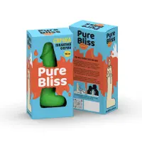 Свічка у вигляді члена Pure Bliss MINI Green 15 см — Просмотреть изображение 7