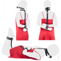 БДСМ-набор LOCKINK YEAHWOW Armbinder Restraint Set Black БДСМ-набор LOCKINK YEAHWOW Armbinder Restraint Set Black