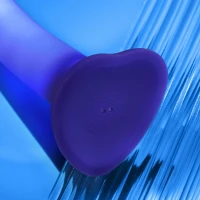 Дилдо, що світиться Strap-On-Me Glow-LED Dildo Purple - M — Просмотреть изображение 9