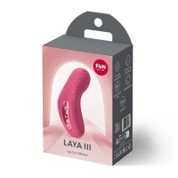 Накладний вібратор Fun Factory LAYA III Raspberry, ефект постукування пальцем — Переглянути зображення 4