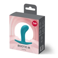 Анальна пробка Fun Factory BOOTIE M Aquamarine, діаметр 3,3 см, тонкий обмежувач — Переглянути зображення 6