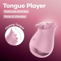 Вібростимулятор для клітора Satisfyer Tongue Player з язичком — Просмотреть изображение 6