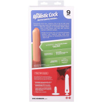 Фаллоимитатор Doc Johnson The Realistic Cock ULTRASKYN - 9 Inch Vanilla — Просмотреть изображение 11