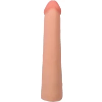 Фалоімітатор Doc Johnson The Realistic Cock ULTRASKYN - 9 Inch Vanilla — Переглянути зображення 4