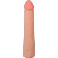 Фалоімітатор Doc Johnson The Realistic Cock ULTRASKYN - 9 Inch Vanilla — Переглянути зображення 1