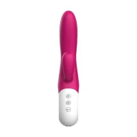 Вібратор-кролик Liebe Bend It Plus Rechargeable Cerise, гнучкий, 2 мотори, 10 режимів — Просмотреть изображение 4