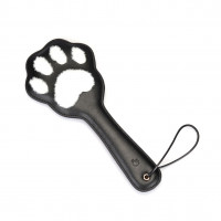 Паддл у вигляді котячої лапки Liebe Seele Round Paddle Black/White