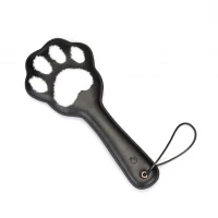 Паддл у вигляді котячої лапки Liebe Seele Round Paddle Black/White