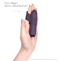 Мінівібратор Je Joue - Classic Bullet Vibrator Purple з глибокою вібрацією і фіксацією на палець — Переглянути зображення 7