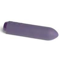 Мінівібратор Je Joue - Classic Bullet Vibrator Purple з глибокою вібрацією і фіксацією на палець — Переглянути зображення 3