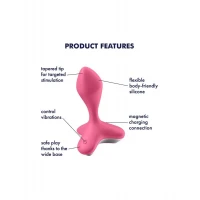 Анальна пробка з вібрацією Satisfyer Game Changer Pink — Переглянути зображення 6