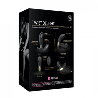Універсальний вібратор з перлинним масажем Dorcel TWIST DELIGHT — Просмотреть изображение 11