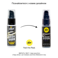 Расслабляющая анальная сыворотка pjur BACK DOOR Serum 20 мл, создает пленку, высококонцентрированная