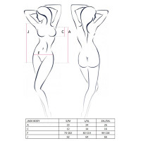 Откровенное боди с элементами стреп Passion Exclusive JADE BODY XXL/XXXL, black Откровенное боди с элементами стреп Passion Exclusive JADE BODY XXL/XXXL, black