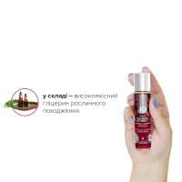Змазка на водній основі JO H2O — Raspberry Sorbet (30 мл) без цукру, рослинний гліцерин — Переглянути зображення 6