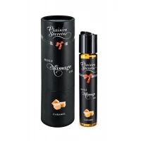 Масажна олія Plaisirs Secrets Caramel (59 мл) з афродизіаками, їстівна, подарункове паковання — Переглянути зображення 1