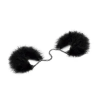 Пухнасті наручники Bijoux Indiscrets Za za zu - feahter handcuffs, пір'яні, подарункове паковання — Переглянути зображення 1
