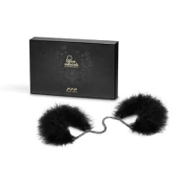 Пухнасті наручники Bijoux Indiscrets Za za zu - feahter handcuffs, пір'яні, подарункове паковання — Переглянути зображення 4