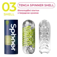 Мастурбатор Tenga Spinner 03 Shell з пружною стимулювальною спіраллю всередині — Просмотреть изображение 4