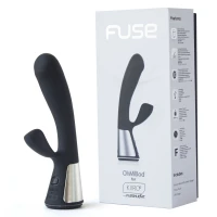 Інтерактивний вібратор-кролик Ohmibod Fuse for Kiiroo Black — Переглянути зображення 3