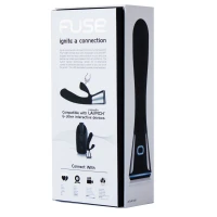 Інтерактивний вібратор-кролик Ohmibod Fuse for Kiiroo Black — Переглянути зображення 6