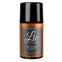 Гель для мінету Sensuva Lic-o-licious Salted Caramel (50 мл), оліїстий, без цукру — Переглянути зображення 1