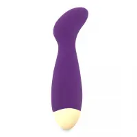 Вібратор для точки G Rianne S: Boa Mini Purple, 10 режимів роботи, медичний силікон, косметичка-чохо — Переглянути зображення 2