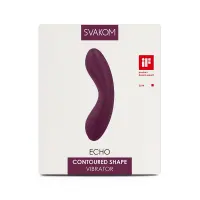 Кліторальний вібратор Svakom Echo Violet — Переглянути зображення 8