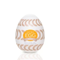 Мастурбатор-яйце Tenga Egg Ring з асиметричним рельєфом — Переглянути зображення 1