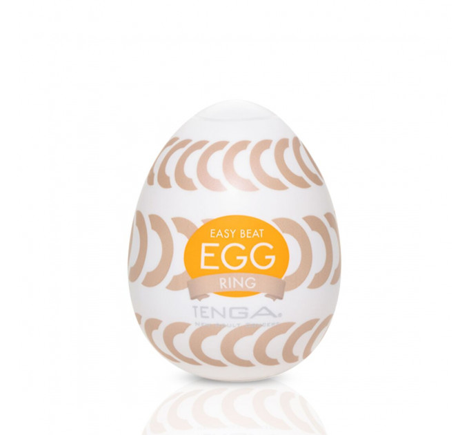 Мастурбатор-яйце Tenga Egg Ring з асиметричним рельєфом