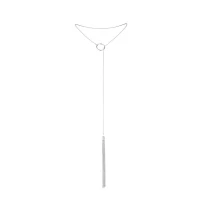 Ланцюжок для тіла Bijoux Indiscrets Magnifique Tickler Pendant Chain — Silver — Просмотреть изображение 1