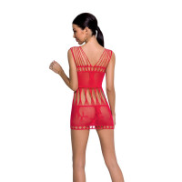 Бодистокинг мини-платье с бабочками Passion BS090 One Size red