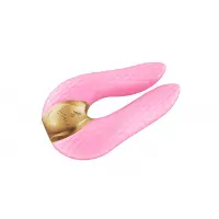 Вібратор для клітора Shunga Aiko Light Pink, гнучкі кінчики — Просмотреть изображение 2