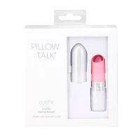 Вібратор Pillow Talk Lusty Luxurious Flickering Massager - Pink — Просмотреть изображение 12