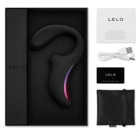 Кліторально-вагінальний звуковий стимулятор LELO Enigma Black — Переглянути зображення 16