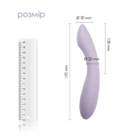 Вібратор для точки G з інтелектуальним режимом Svakom Amy 2 Pastel Lilac — Переглянути зображення 2